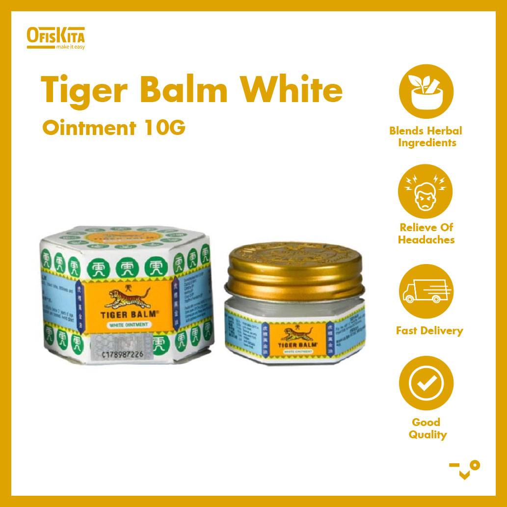 Ofiskita Tiger Balm White Ointment 10G / 19G / 30G